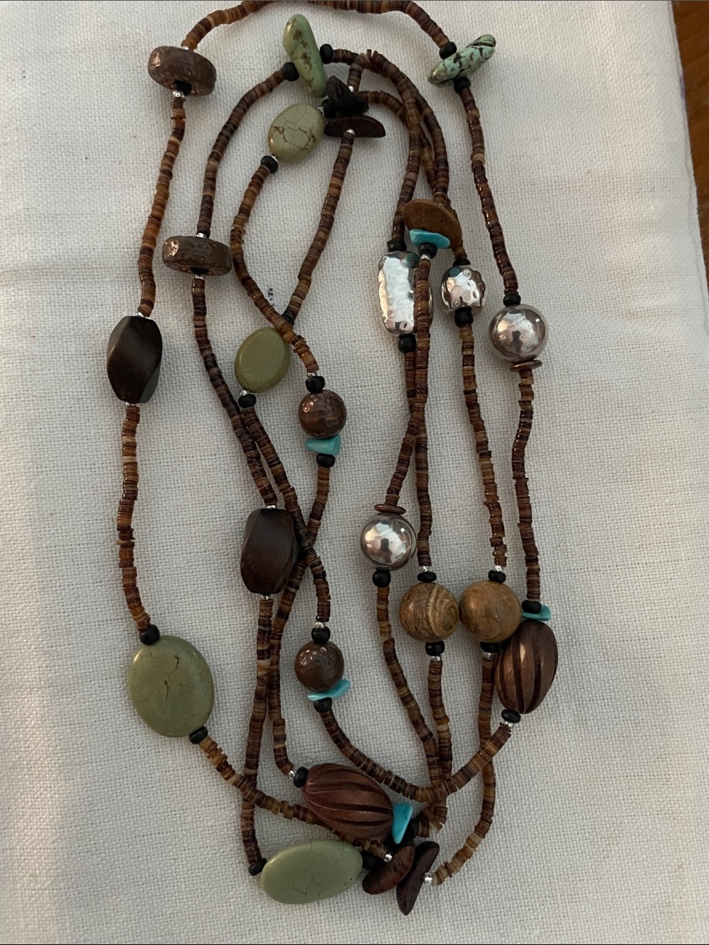 Silpada  Boho Beaded Necklace